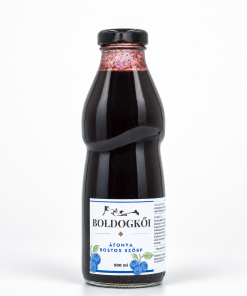 Boldogkői áfonya rostos szörp 500 ml