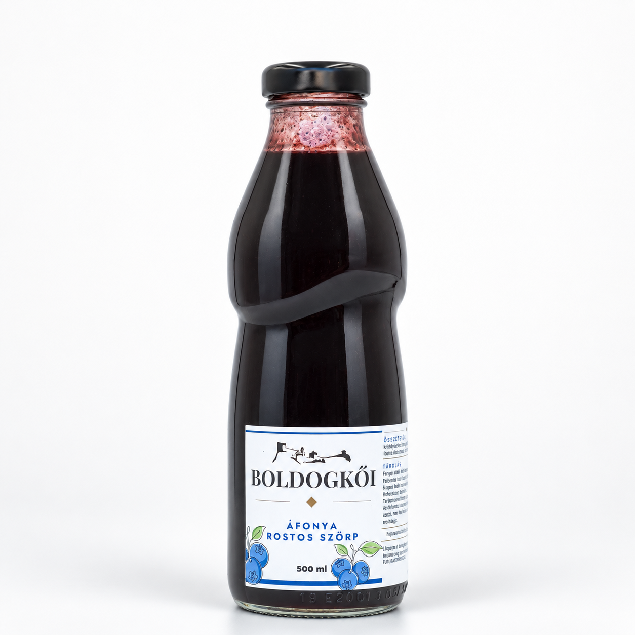 Boldogkői áfonya rostos szörp 500 ml