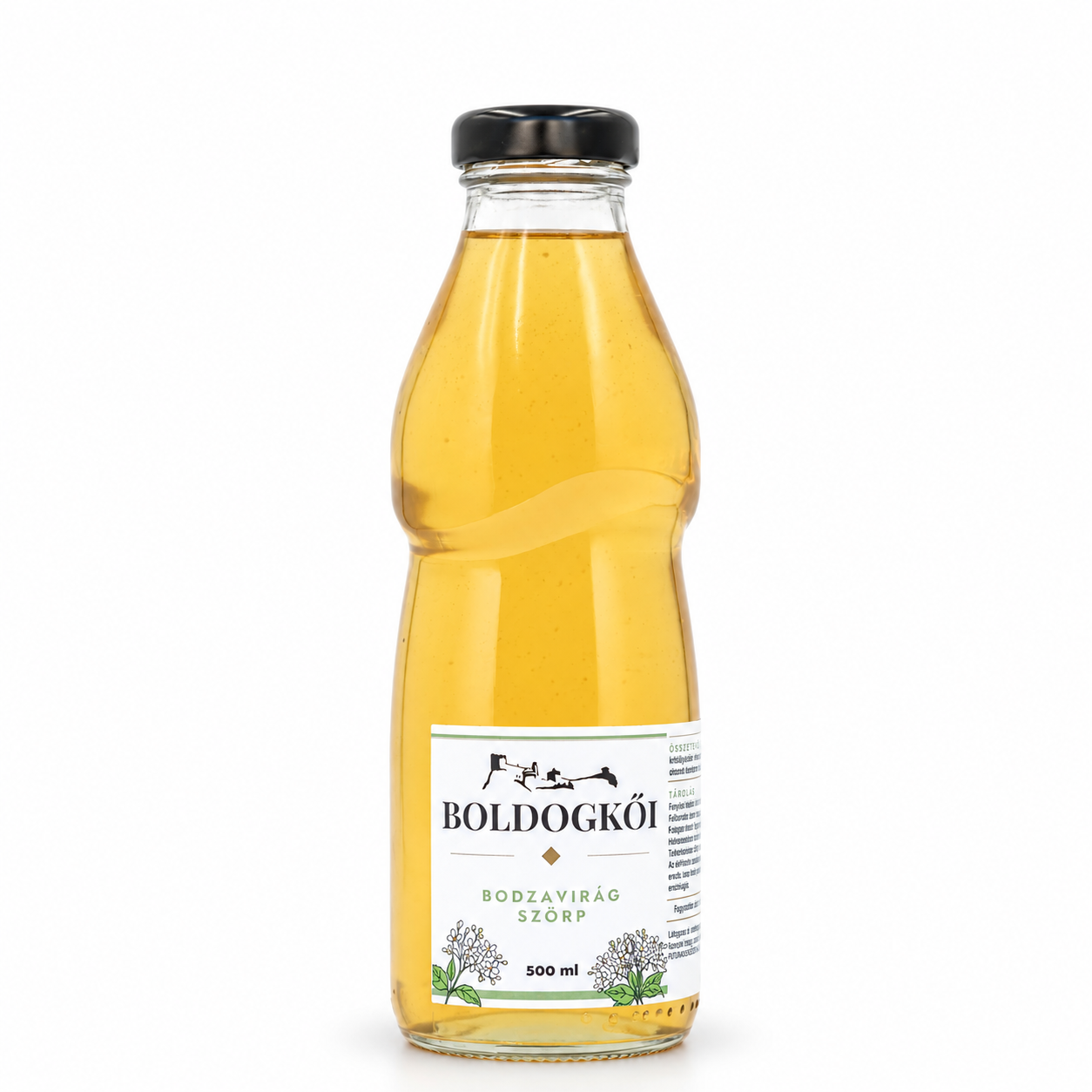 Boldogkői bodzavirág szörp 500 ml