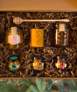 Sokszínű, mint te Karácsonyi mézes gyertya ajándékcsomag (Doboz #13)