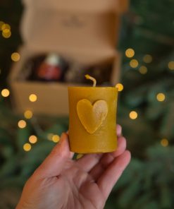 A legfontosabbnak Karácsonyi mézes gyertya ajándékcsomag (Doboz #6)