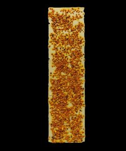 Alternative view of Virágporral szórt fehércsokoládé – prémium méhészeti különlegesség 100g