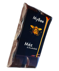mézzel töltött étcsokoládé 80g