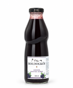 Boldogkői szeder rostos szörp 500 ml