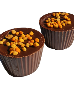 virágporos mézzel töltött étcsokoládé bonbon 60g