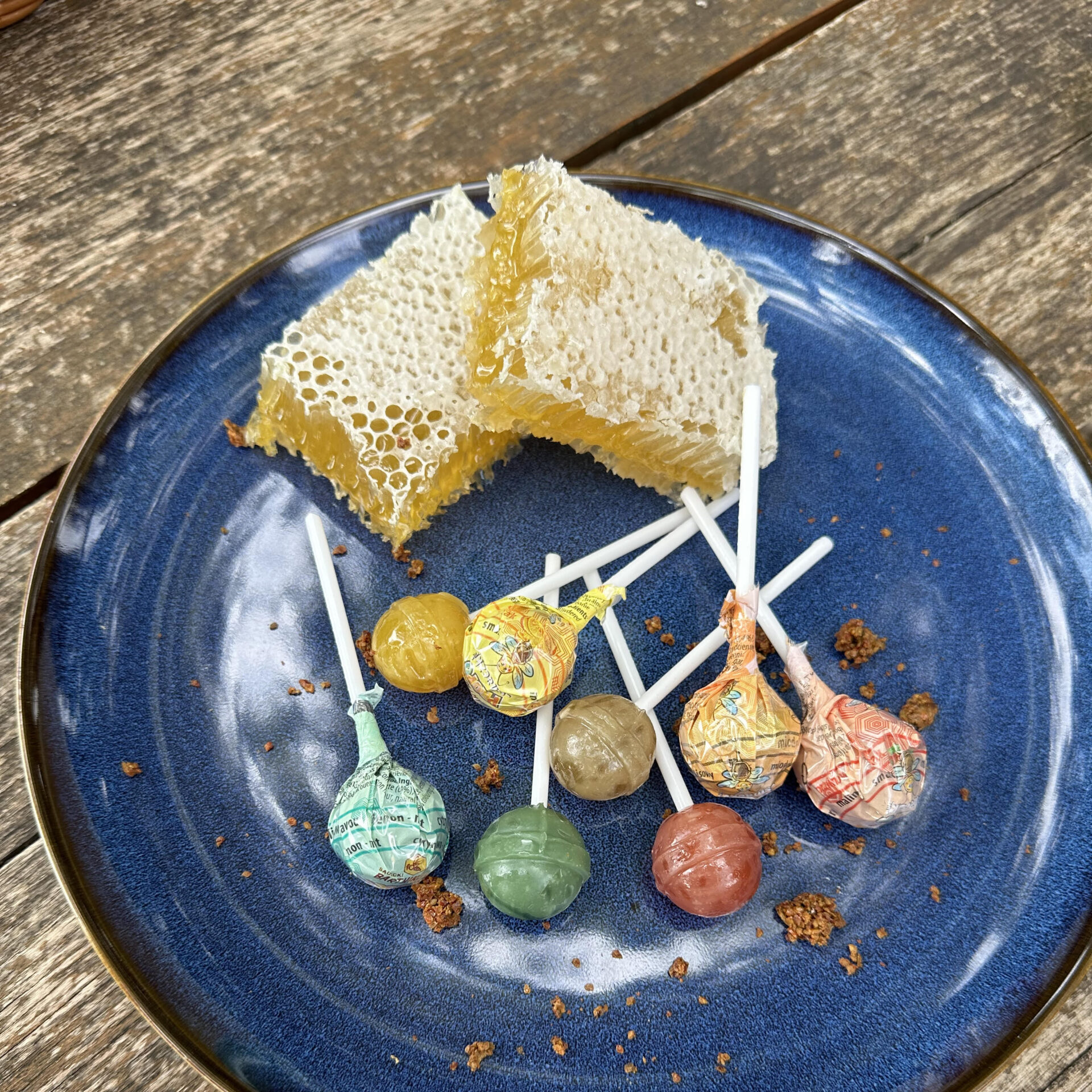 Mézes nyalóka házilag