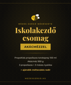 Iskolakezdő csomag akácmézzel